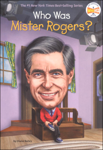 Who Was Mister Rogers?