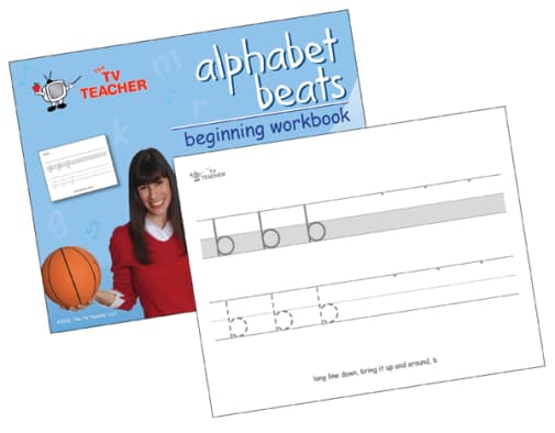 Alphabet Beats Workbook - Lowercase