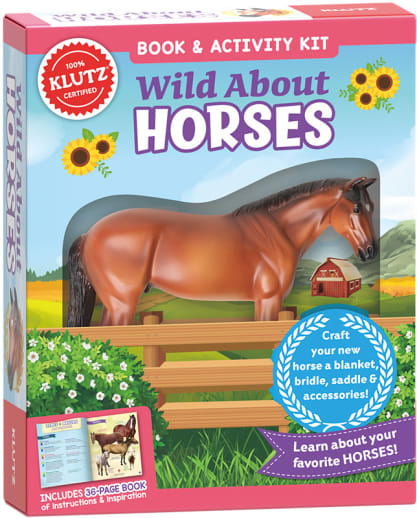 Klutz Wild About Horses Activity Kit