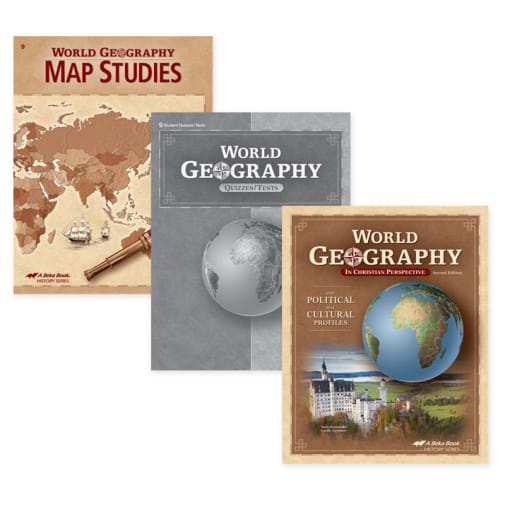 Abeka World Geography Homeschool Student Kit