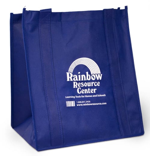 Rainbow Resource Center Tote Bag(15"x13"x10")