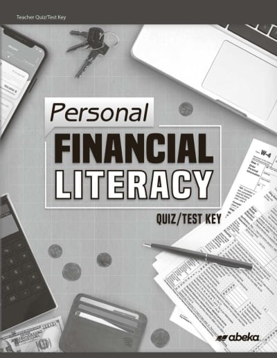 Personal Financial Literacy Quiz and Test Key (436364)