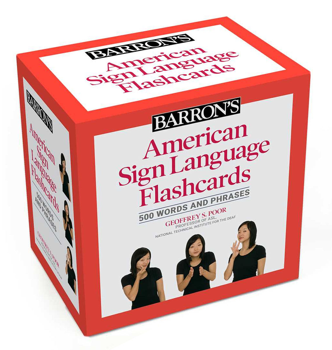 Barrons 500 Flash Cards of American Sign Language 2ED