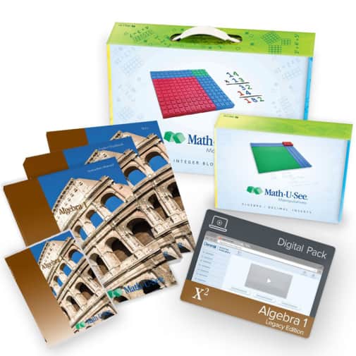 Math-U-See Algebra 1 Legacy Edition Universal Set