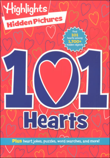 Hidden Pictures: 101 Hearts