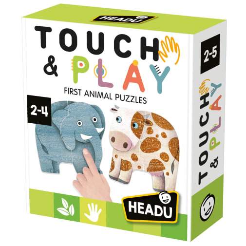 Touch & Play: First Animal Puzzles | Headu