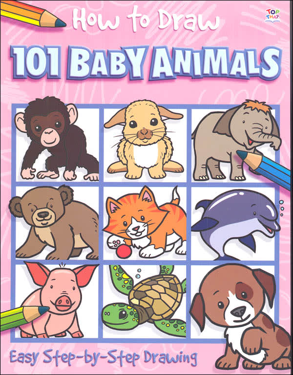 How to Draw 101 Baby Animals
