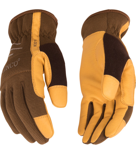 Kids' KincoPro&trade; Brown Synthetic, Brown, large
