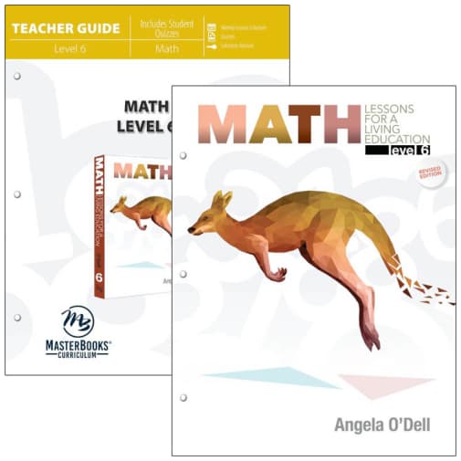 Math Lessons for a Living Education: Level 6 Set (3rd Printing - Student)