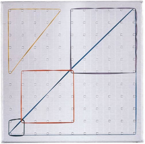 Clear-View Geoboard 11 x 11 Pin Array