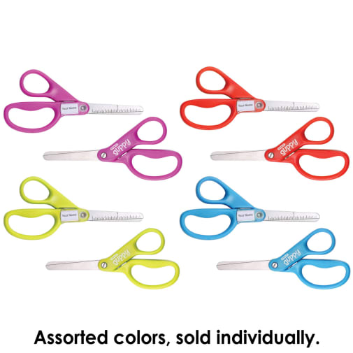 Guppy Kids Scissors, Blunt Tip 5" (assorted color)