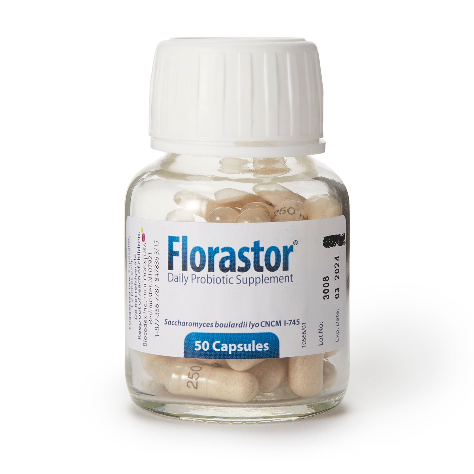 Florastor Dual Action Probiotic Vegetarian Capsules MK 582286