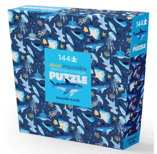 Almost Impossible Puzzle - Shark Reef (144 pieces)