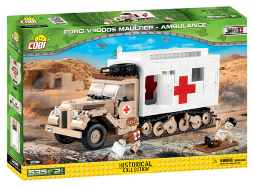 COBI Ford V3000S Maulter Ambulance - 535 pieces (Small Army WWII)