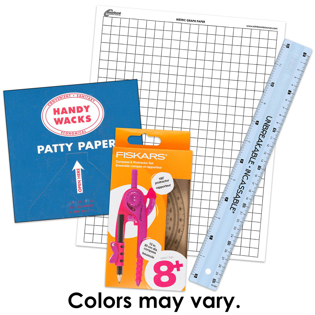 Math Mammoth 8A and B Manipulative Package