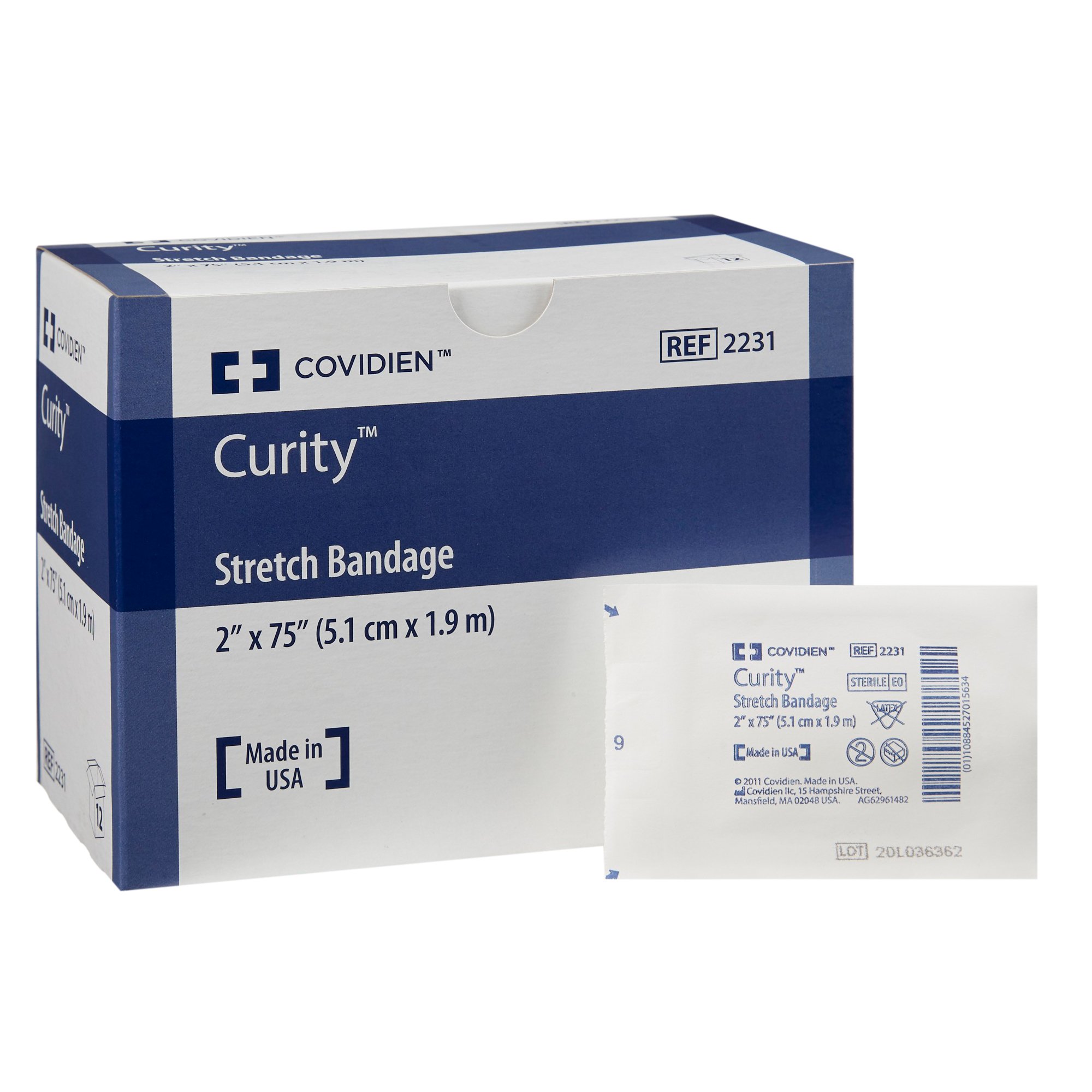 Curity Sterile Conforming Bandage, 2 x 75 Inch, 1-Ply MK 188586
