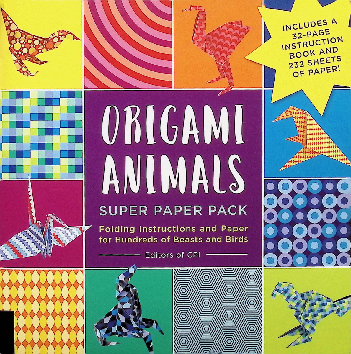 Origami animals super paper pack