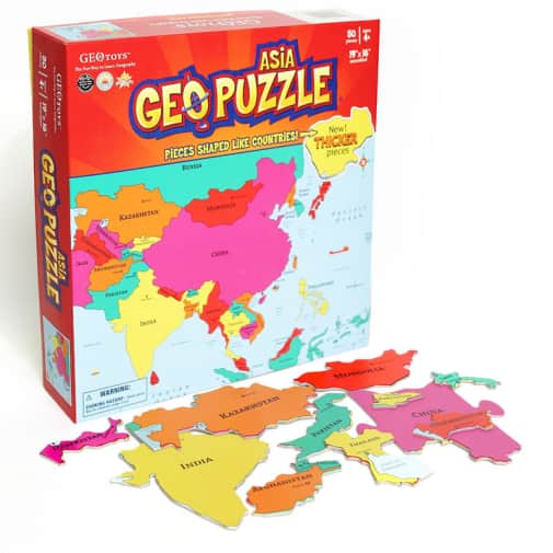 Asia GeoPuzzle