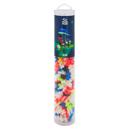 Plus-Plus Tube - 240 piece - Glow Mix