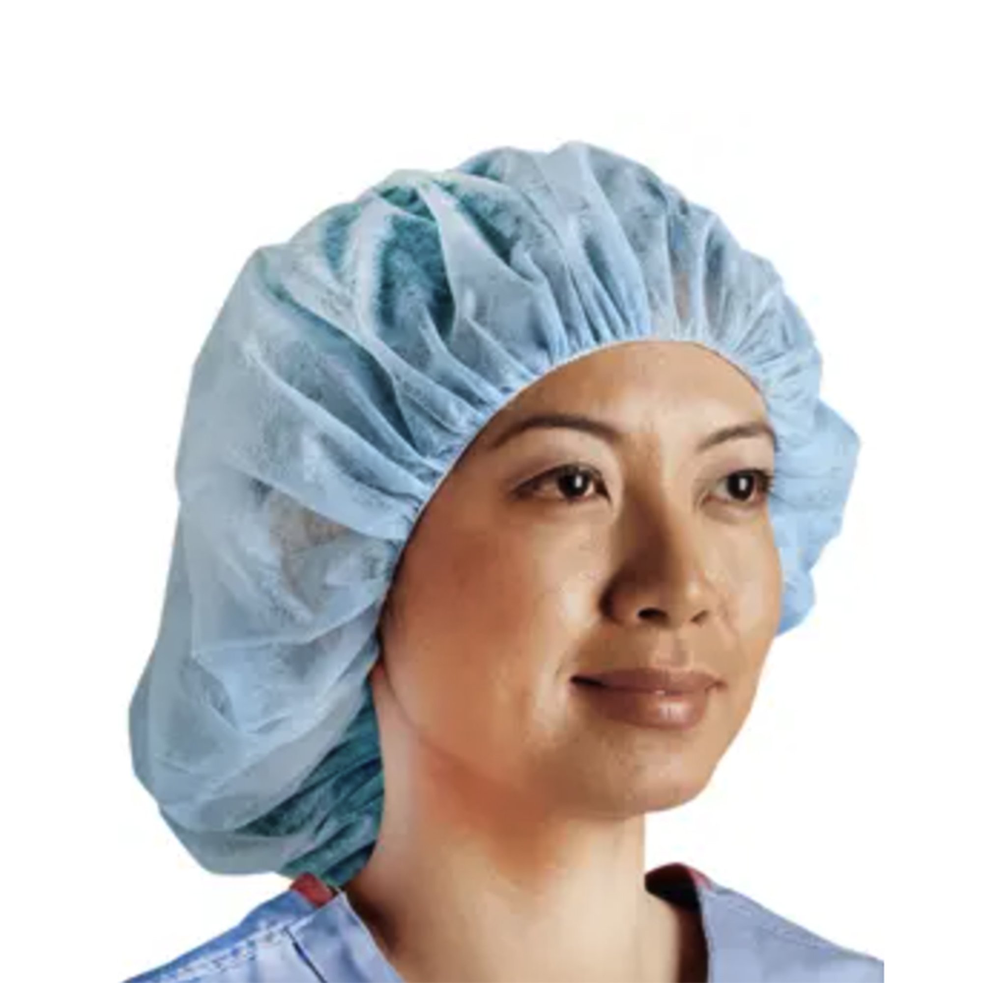 Cardinal Health Blue Bouffant Cap, 24 in. MK 447550