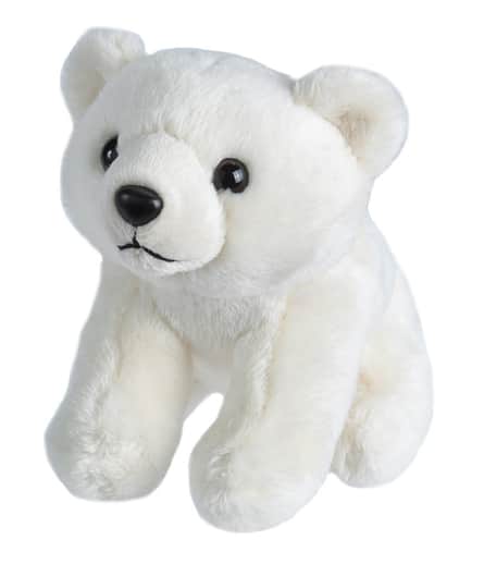Wild Republic Pocketkins Polar Bear 5" Plush