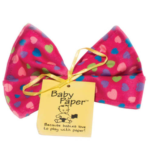 Baby Paper - Pink Hearts