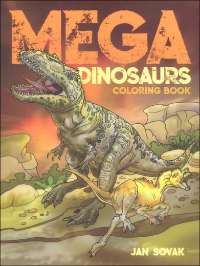 Mega Dinosaurs Coloring Book