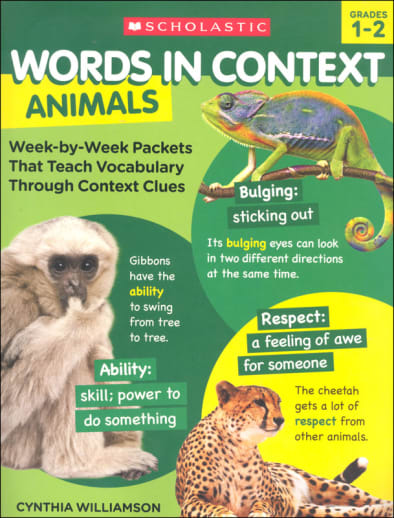 Words in Context - Animals (Grades 1-2)
