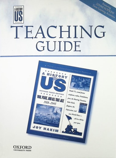 War, Peace, and All That Jazz Teacher Guide 3ED Revised