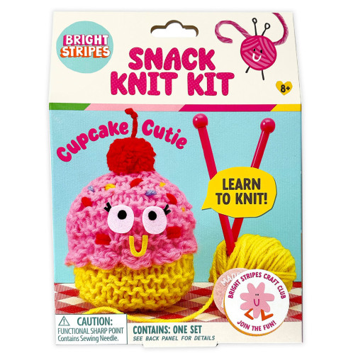Snack Knit Kit - Cupcake Cutie