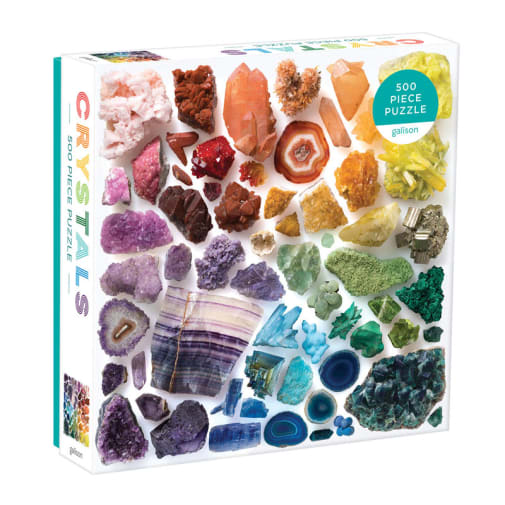 Rainbow Crystals Puzzle (500 Pieces)