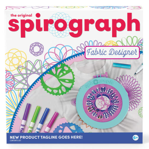 The Original Spirograph Fabric Designer