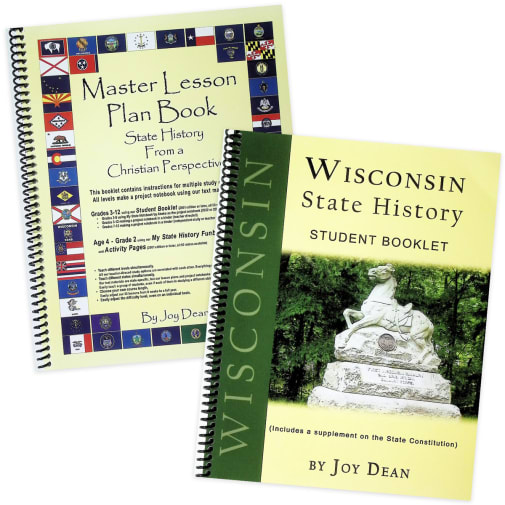 Wisconsin State History from a Christian Perspective Set