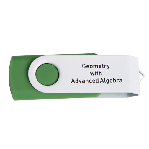 Mastering Algebra - Saxon Advanced Mathematics: Geometry with Advanced Algebra 2nd Edition USB Drive