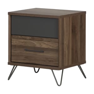 2-Drawer Nightstand - End Table with Storage