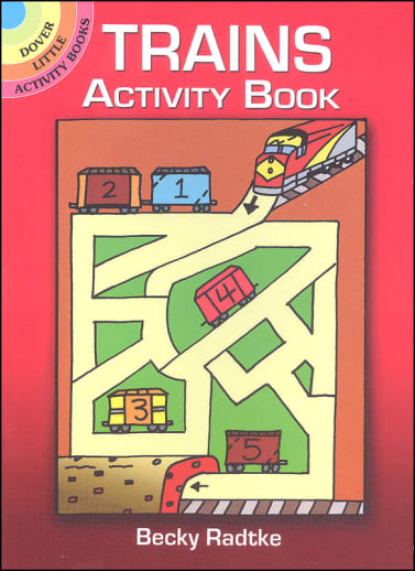 Trains Activity Book