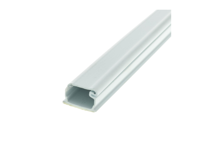 1.25in Surface Mount Cable Raceway, Straight White 6ft, 20pk 1.25in Surface Mount Cable Raceway, Straight White 6ft, 20pk