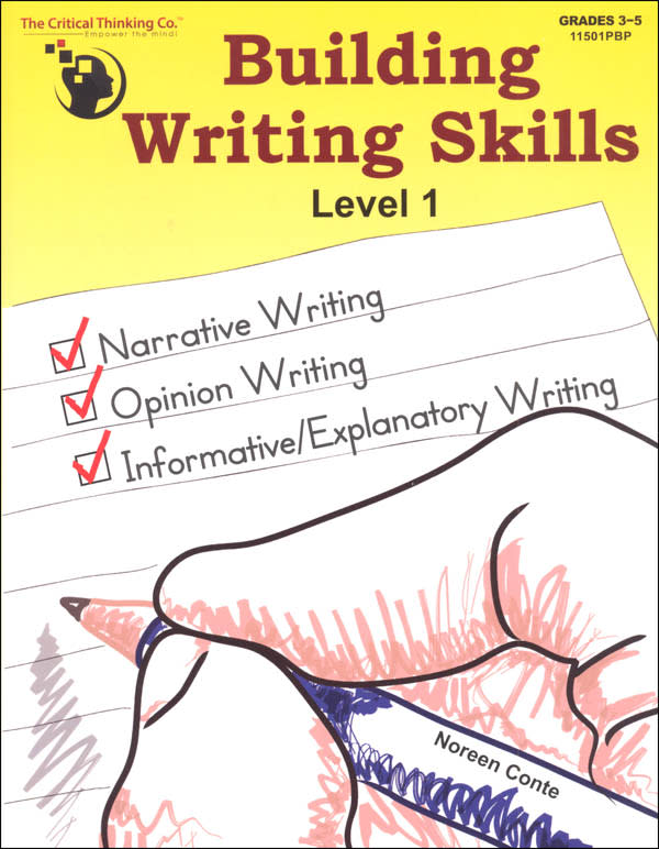 Building Writing Skills Level 1, Grades 3-5