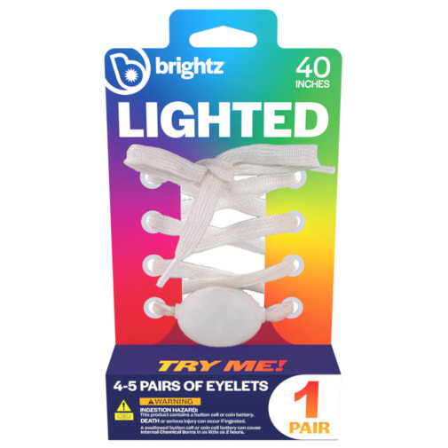 Lighted Shoelaces - Color Changing (1 pair)