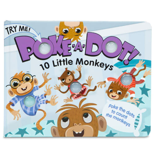 Poke-A-Dot! 10 Little Monkeys