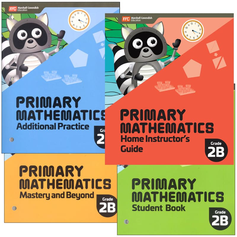Primary Math 2022 Grade 2B Semester Set