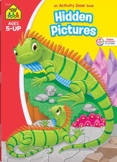 Hidden Pictures Activity Zone Workbook