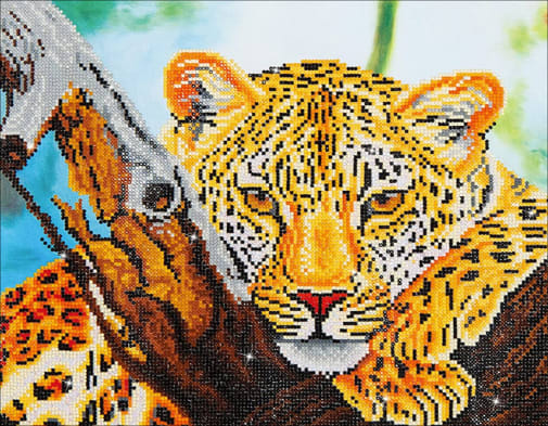 Leopard Look Diamond Dotz Kit (Intermediate)