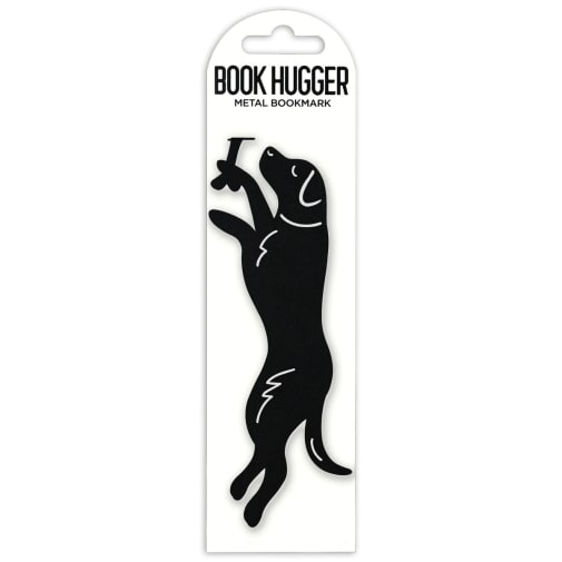 Book Hugger Metal Bookmark - Black Lab
