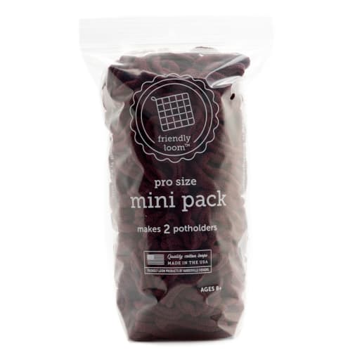 Mini Pack by Friendly Loom - Burgundy (PRO Size)