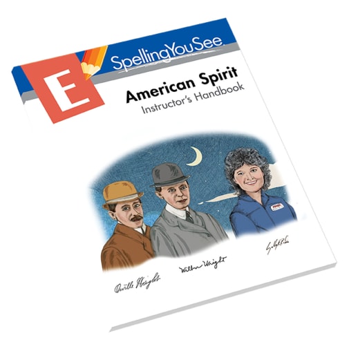 Spelling You See Level E: American Spirit Instructor's Handbook (Revised Edition)