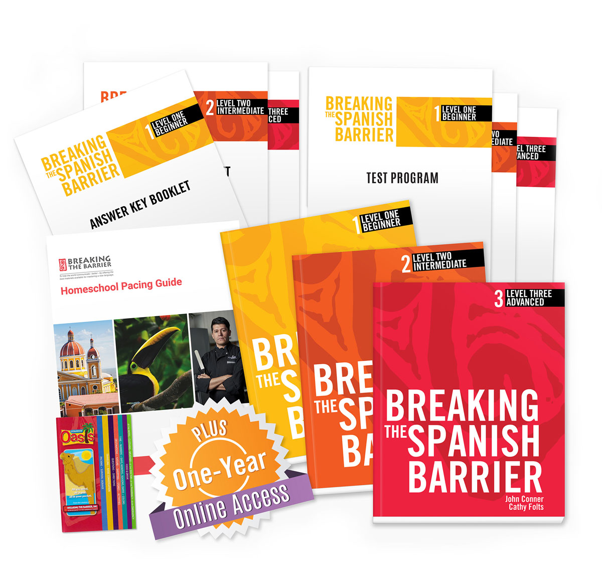 Breaking the Spanish Barrier Levels 1-3 Package