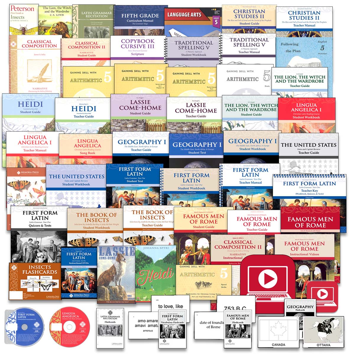 Memoria Press Curriculum 5th Grade Package