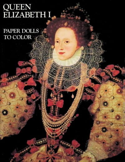 Queen Elizabeth I Paper Dolls to Color