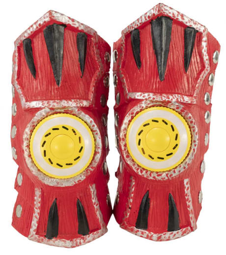 WhomBatz Ninja Tag Scorekeeping Shoulder Armor - Red